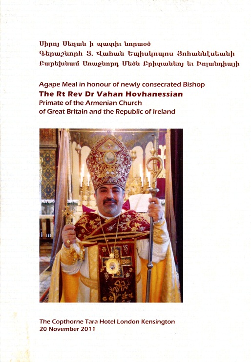 Armenian Church of Great Britain --- Cliquer pour agrandir